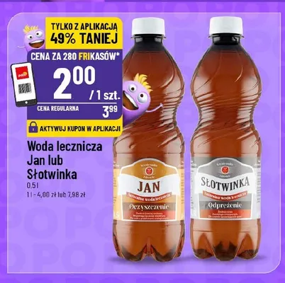 Woda lecznicza Słotwinka promocja w POLOmarket