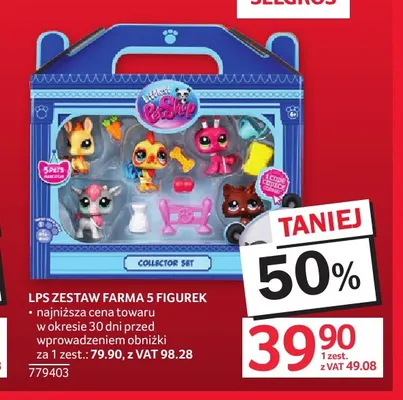 Zestaw Farma 5 figurek LPS promocja w Selgros