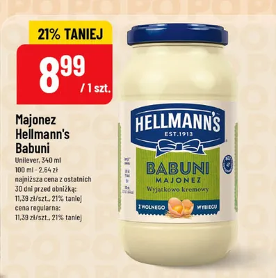 Majonez Babuni promocja w POLOmarket