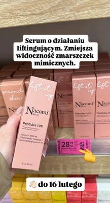 Serum liftingujące Peptides 10% 30ml promocja w Hebe