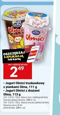Jogurt Olmici Olma promocja w Twój Market