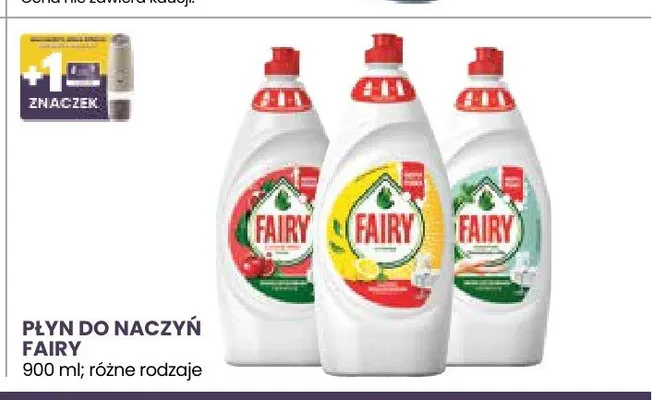 Płyn do naczyń Fairy jabłko promocja w Stokrotka