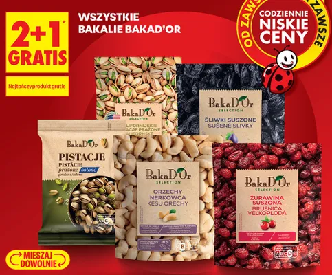 Bakalie BakaD'Or promocja w Biedronka