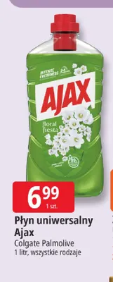 Płyn uniwersalny Ajax promocja w Leclerc