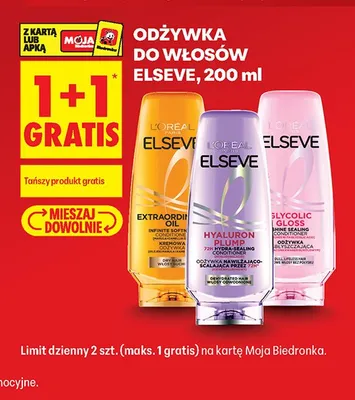 Odżywka do włosów L'Oreal Paris Elseve Extraordinary Oil promocja w Biedronka