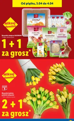 Wszystkie słodycze promocja w Lidl