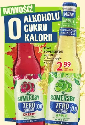 Piwo Somersby 0% Apple 400 ml promocja w Selgros
