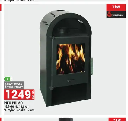 Piec Wamsler Primo promocja w Merkury Market
