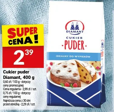 Cukier puder promocja w Twój Market