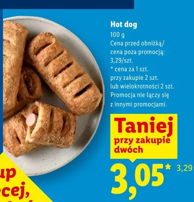 Hot dog promocja w Lidl