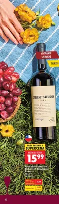 Wino Exclusive Selection Cabernet Sauvignon Reserva promocja w Biedronka