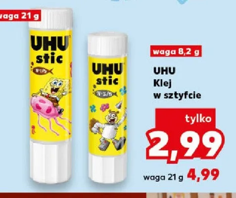 Klej w sztyfcie UHU 8,2 g promocja w Kaufland