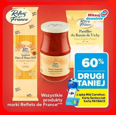 Produkty marki Reflets de France promocja w Carrefour