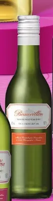Wino białe Beauvillon White Medium Dry promocja w Żabka