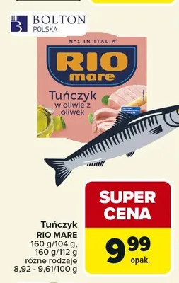Tuńczyk Rio Mare promocja w Carrefour Market
