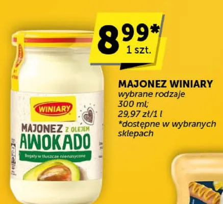 Majonez Winiary z awokado promocja w Euro Sklep