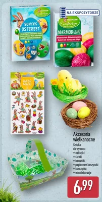 Akcesoria wielkanocne promocja w Aldi