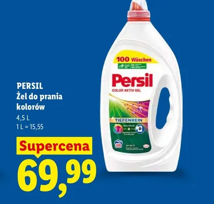 Żel do prania kolorów Persil promocja w Lidl
