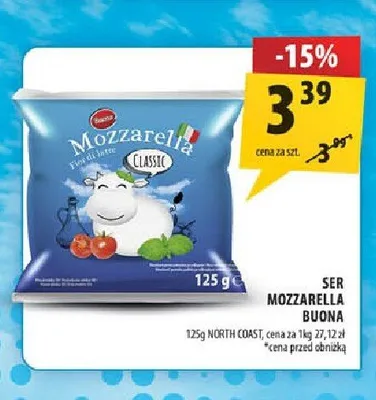 Ser Mozzarella Buona promocja w Arhelan
