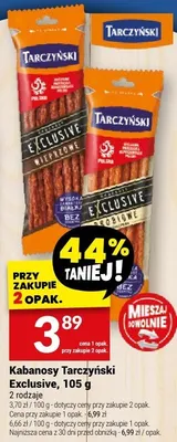 Kabanosy Exclusive promocja w Twój Market