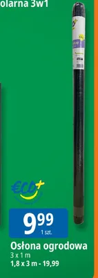 Osłona ogrodowa promocja w Leclerc
