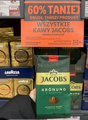 Kawa Jacobs Krönung Signature promocja w Lidl