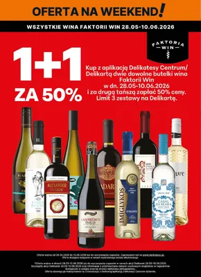 Wino Nero D'Avola Terre Siciliane promocja w Delikatesy Centrum