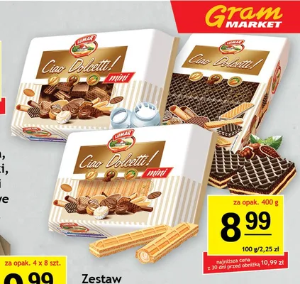 Ciastka Lumar Ciao Dolcetti promocja w Gram Market