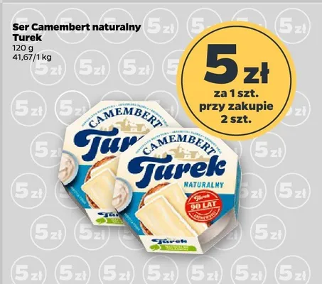 Ser camembert naturalny promocja w Netto