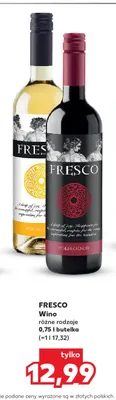 Wino musujące Fresco Frizzante Mojito promocja w Kaufland