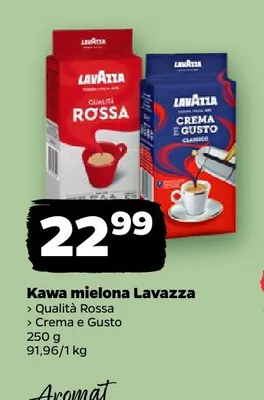 Kawa mielona Lavazza Crema e Gusto promocja w Netto