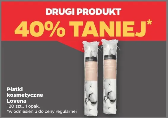 Płatki kosmetyczne promocja w Netto