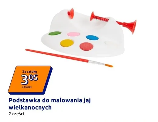 Podstawka do malowania jaj wielkanocnych 2 części promocja w Action