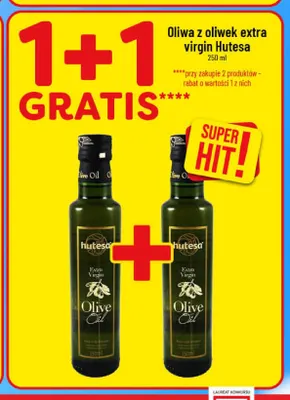 Oliwa z oliwek extra virgin Hutesa promocja w POLOmarket