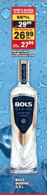Wódka Bols Marine promocja w Wafelek
