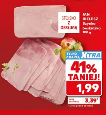 Szynka beskidzka Jan Bielesz promocja w Kaufland
