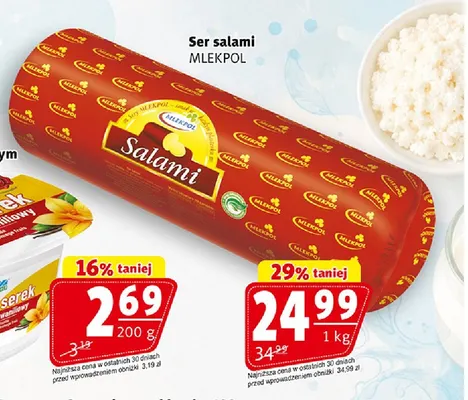 Ser salami promocja w Prim Market