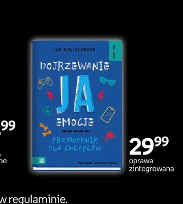 Książka Dojrzewanie Ja i emocje Przewodnik dla chłopców Zielona Sowa promocja w Empik