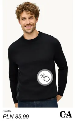 Sweter C & A promocja w C&A