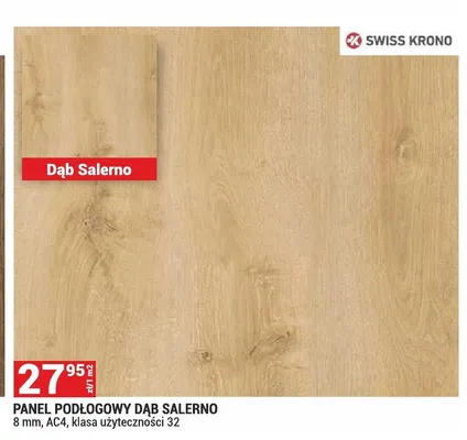 Panel podłogowy Swiss Krono Dąb Salerno 8 mm AC4 promocja w Merkury Market
