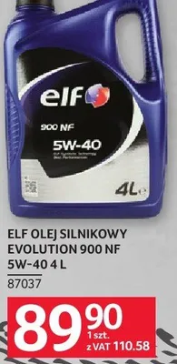 Olej silnikowy Elf Evolution 900 NF 5W-40 4L z kuponem z Aplikacji promocja w Selgros