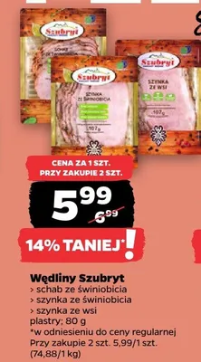 Wędliny promocja w Netto