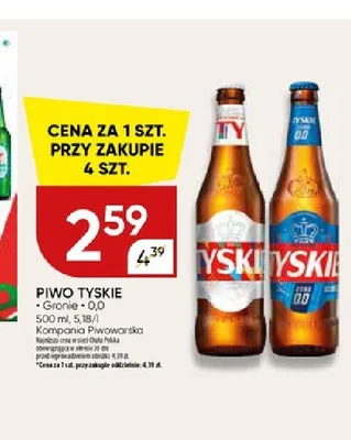 Piwo Tyskie Gronie promocja w Chata Polska