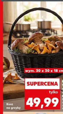 Kosz na grzyby promocja w Kaufland