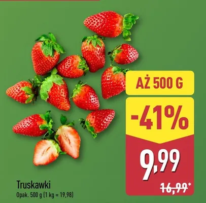 Truskawki promocja w Aldi