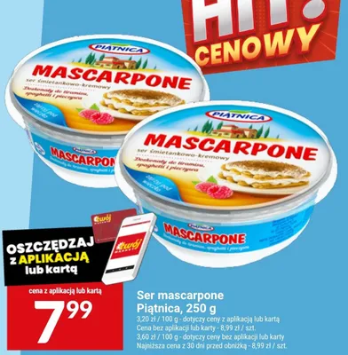 Ser mascarpone promocja w Twój Market