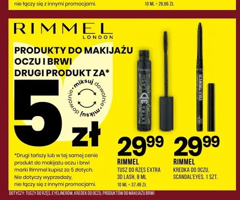 Kredka do oczu RIMMEL Scandal'eyes promocja w Drogerie Natura