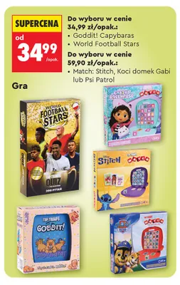 Gra karciana Top Trumps World Football Stars promocja w Biedronka