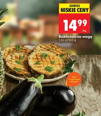 Bakłażan promocja w Biedronka