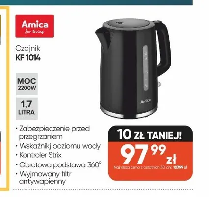 Czajnik Amica KF 1014 promocja w Max Elektro
